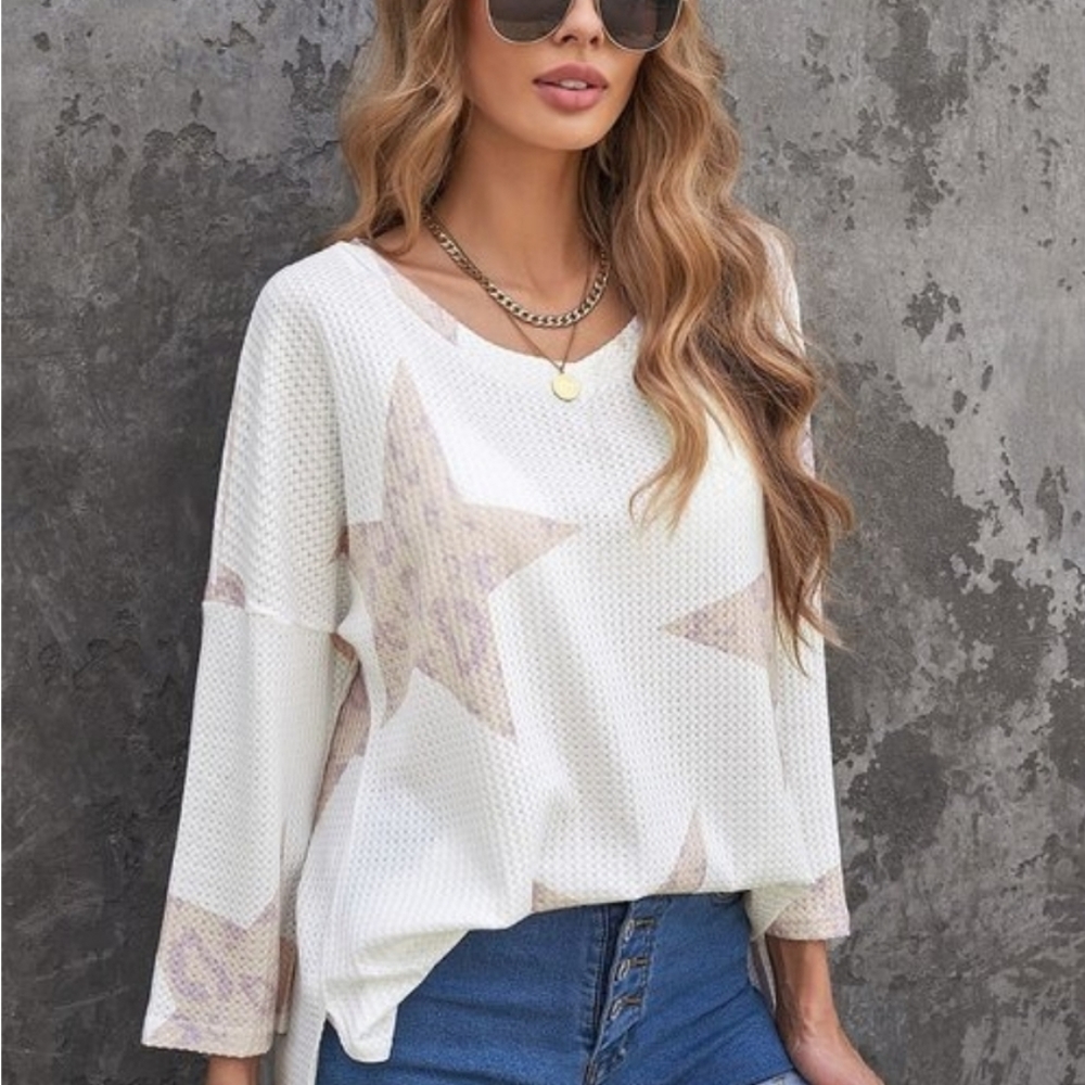 Women's camp star top